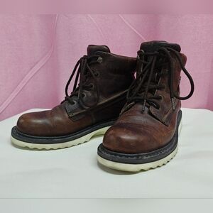 Harley Davidson Marconi Women's Brown Leather Boots Sz. 8.5Med